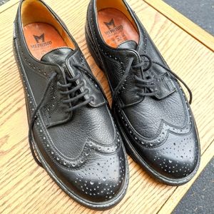 Mephisto black leather shoes